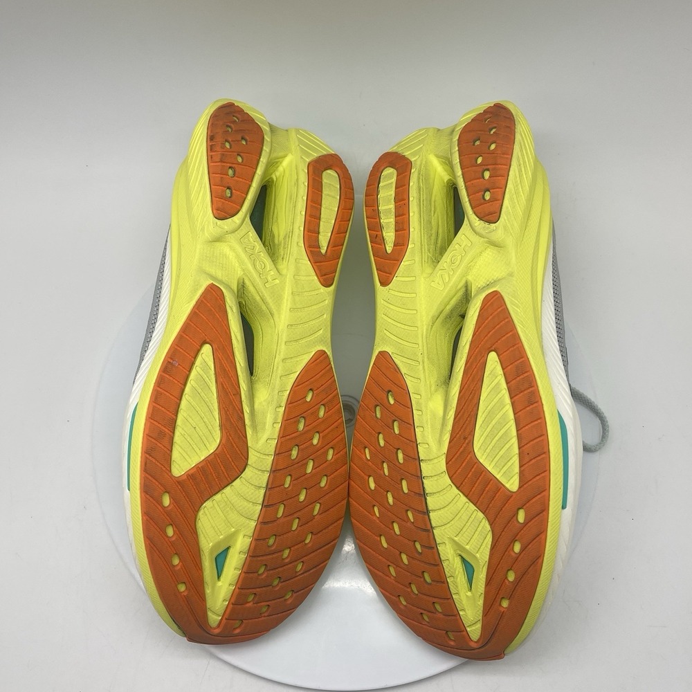 Hoka One One Sneakers Mens 9.5 D Mach X 2 1155119 FCT White Running Shoes - Picture 9 of 10